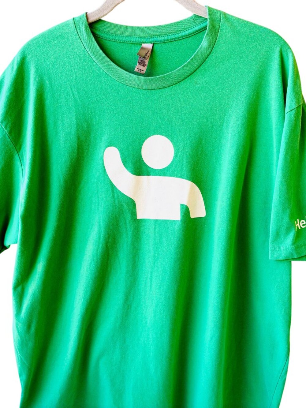 Google Helpouts Green T-Shirt by Next Level